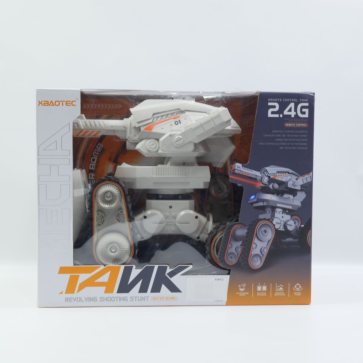 Remote Control Power Spin Tank with USB Cable