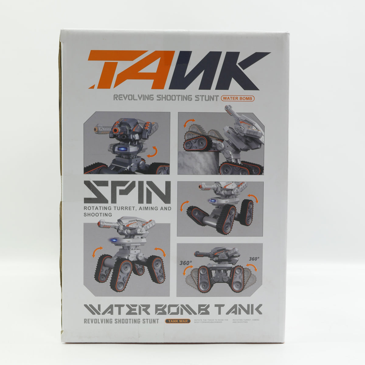 Remote Control Power Spin Tank with USB Cable