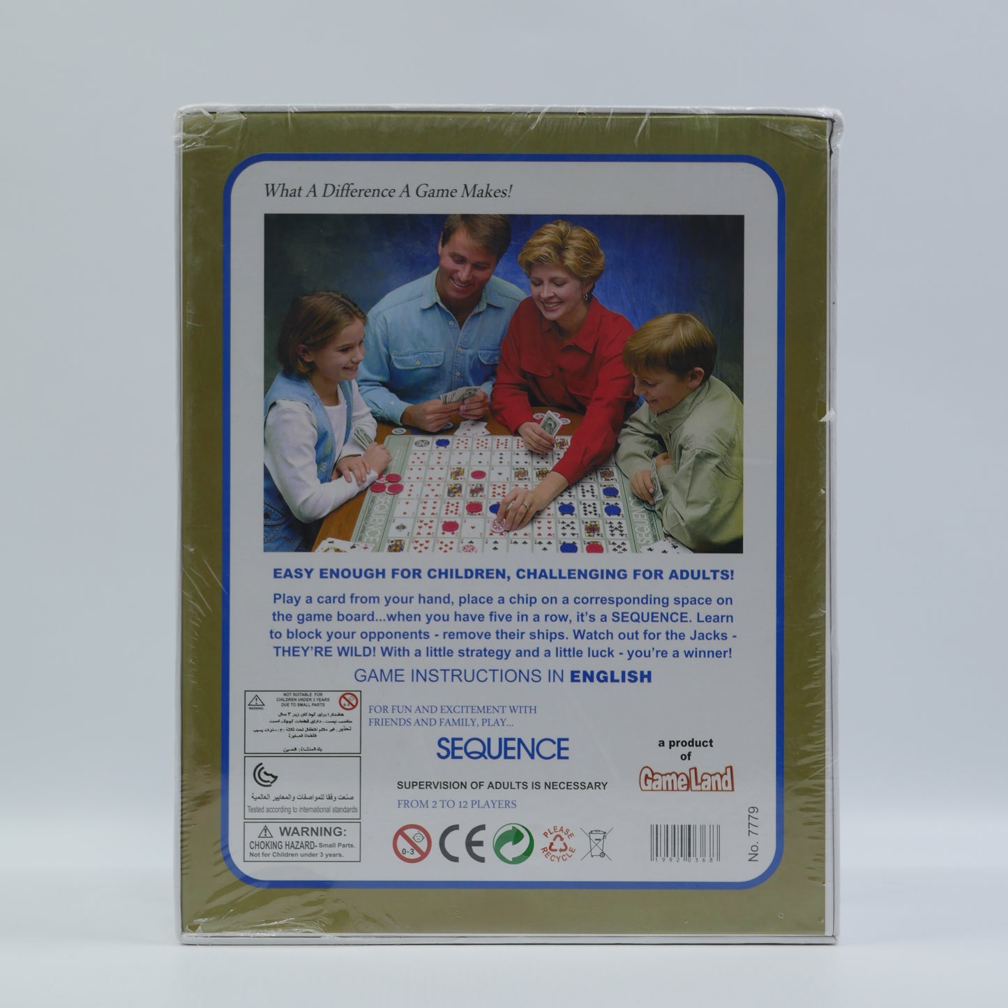 Sequence Strategy Board Game