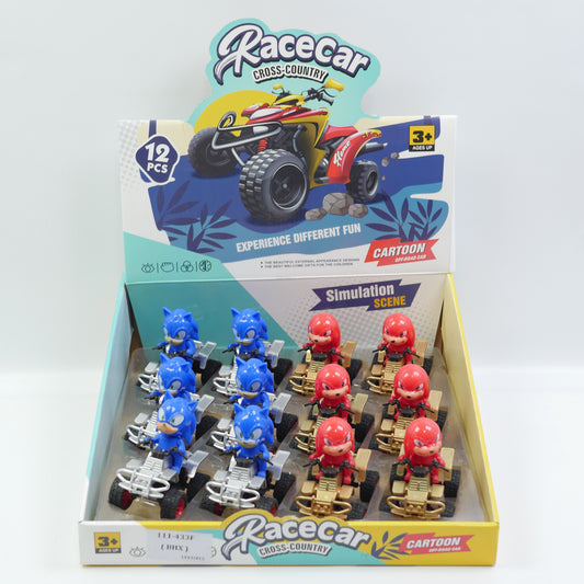 Sonic Pull Back Toy Car for Kids