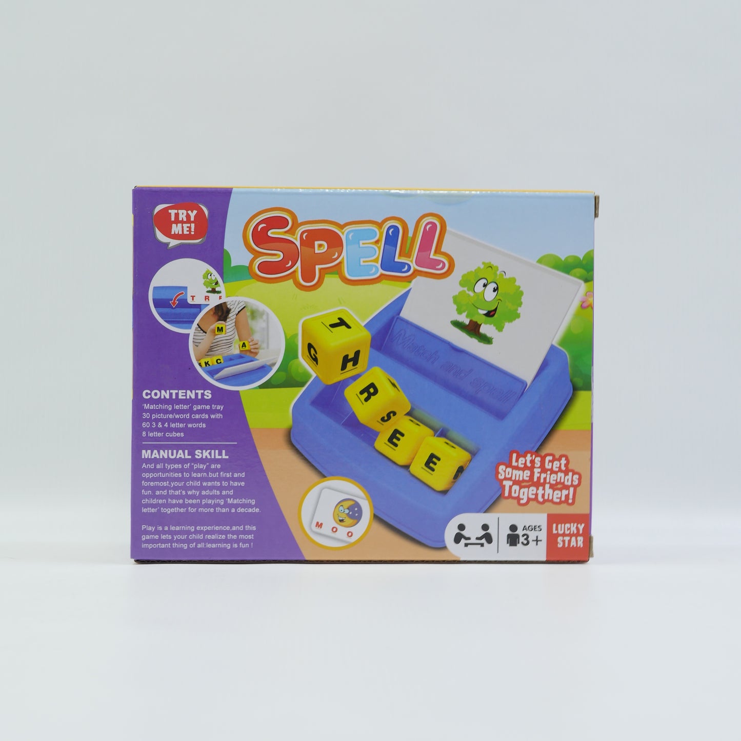 Spelling Board Learning Game for Kids