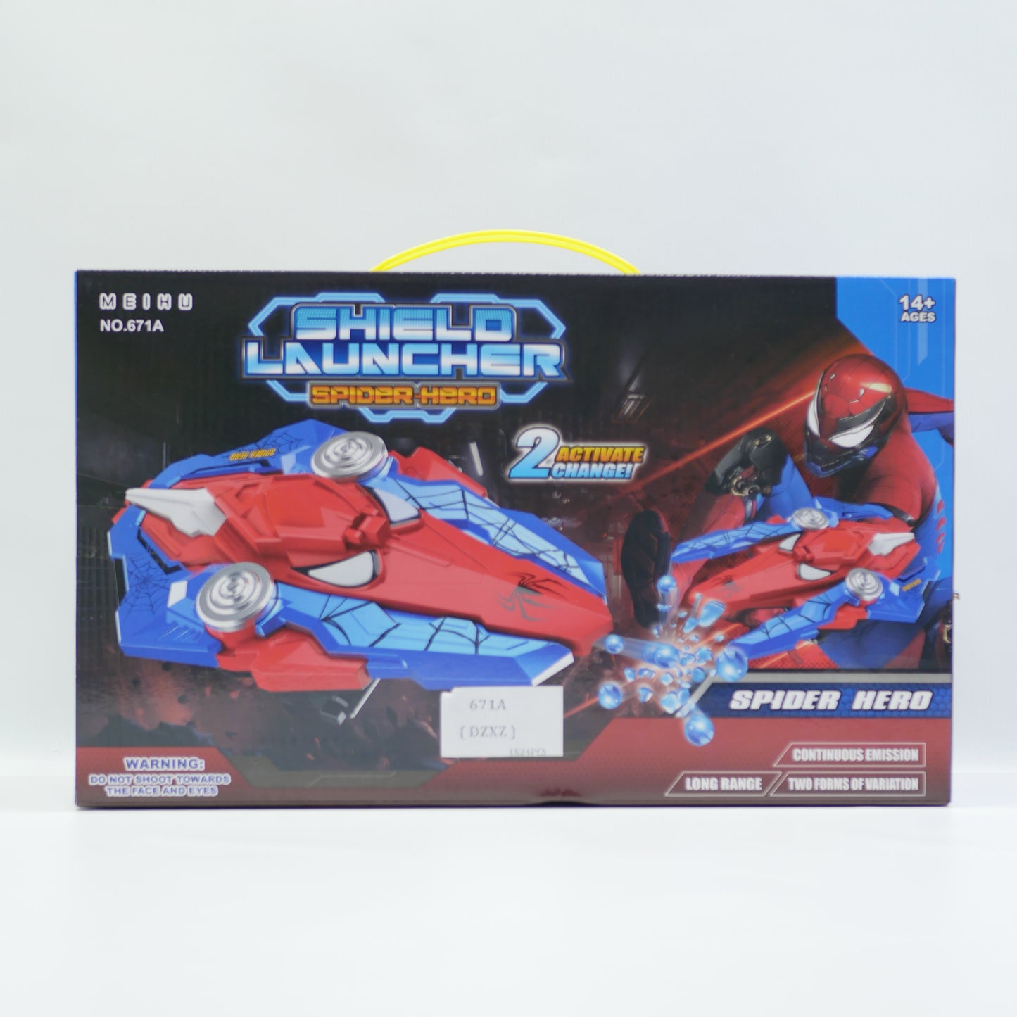 Spider-Man Shield Launcher Set - Red - Age 3+