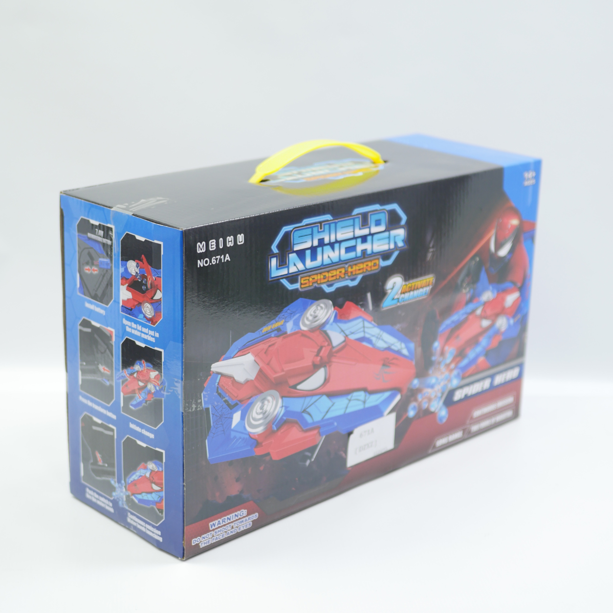 Spider-Man Shield Launcher Set - Red - Age 3+