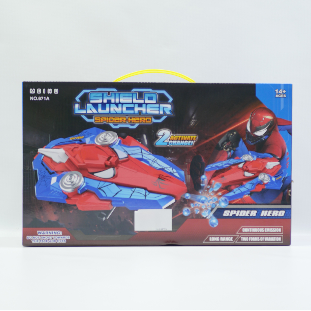 Spider-Man Shield Launcher Set - Red - Age 3+