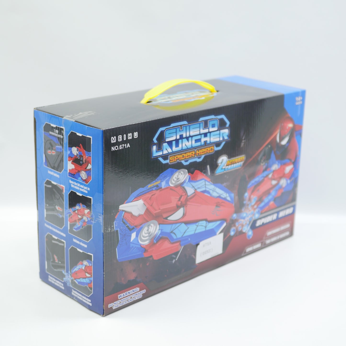 Spider-Man Shield Launcher Set - Red - Age 3+