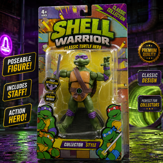 Teenage Mutant Ninja Turtles Action Figure Assortment 4 Pieces