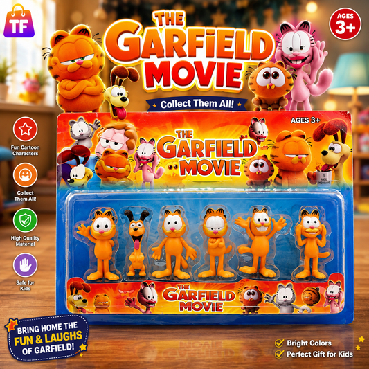 The Garfield Movie Character Figure Pack