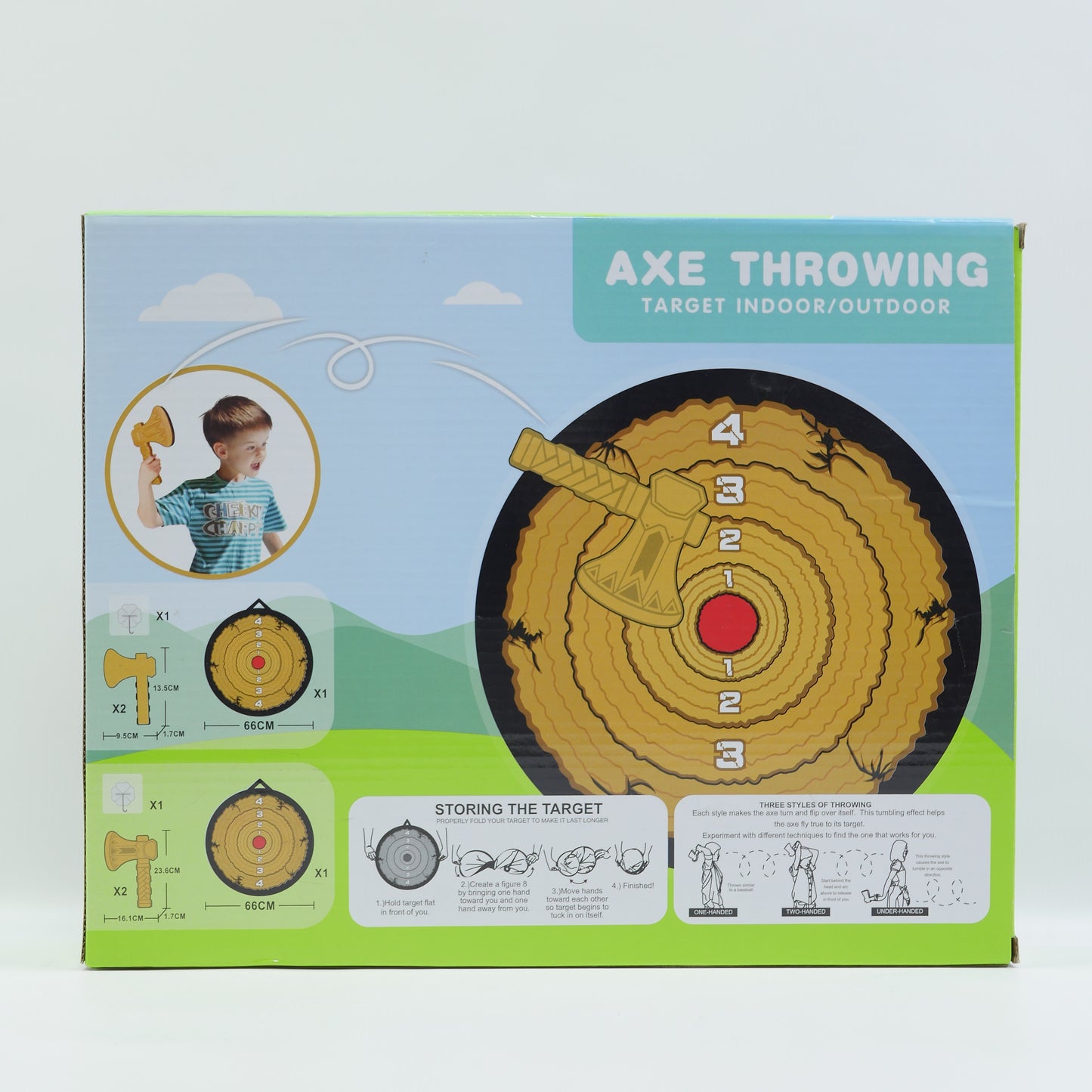 Toy Axe Throwing Target Game