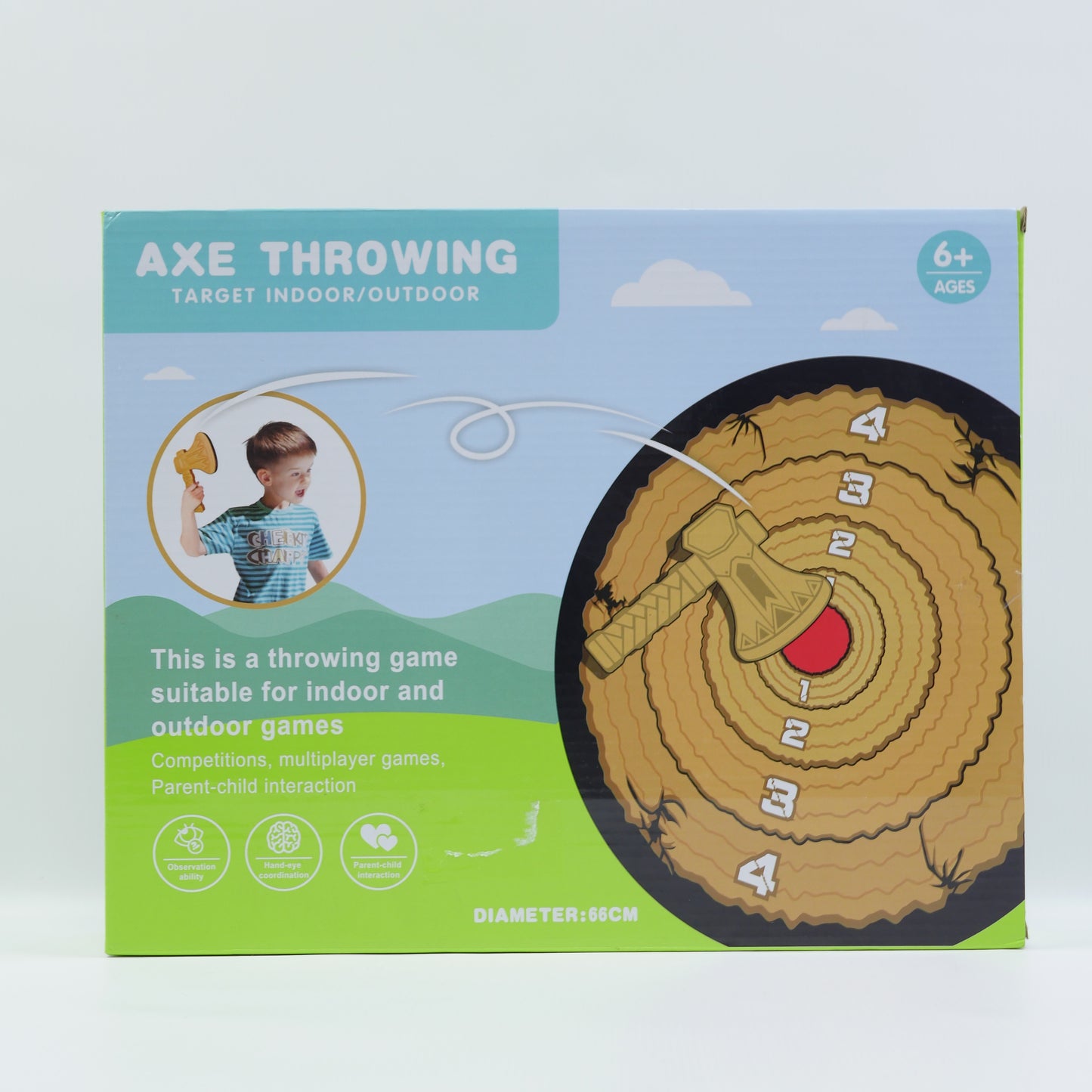 Toy Axe Throwing Target Game