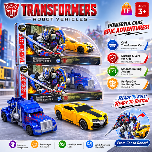 Transformers Truck and Robot Toy - Assorted Colors