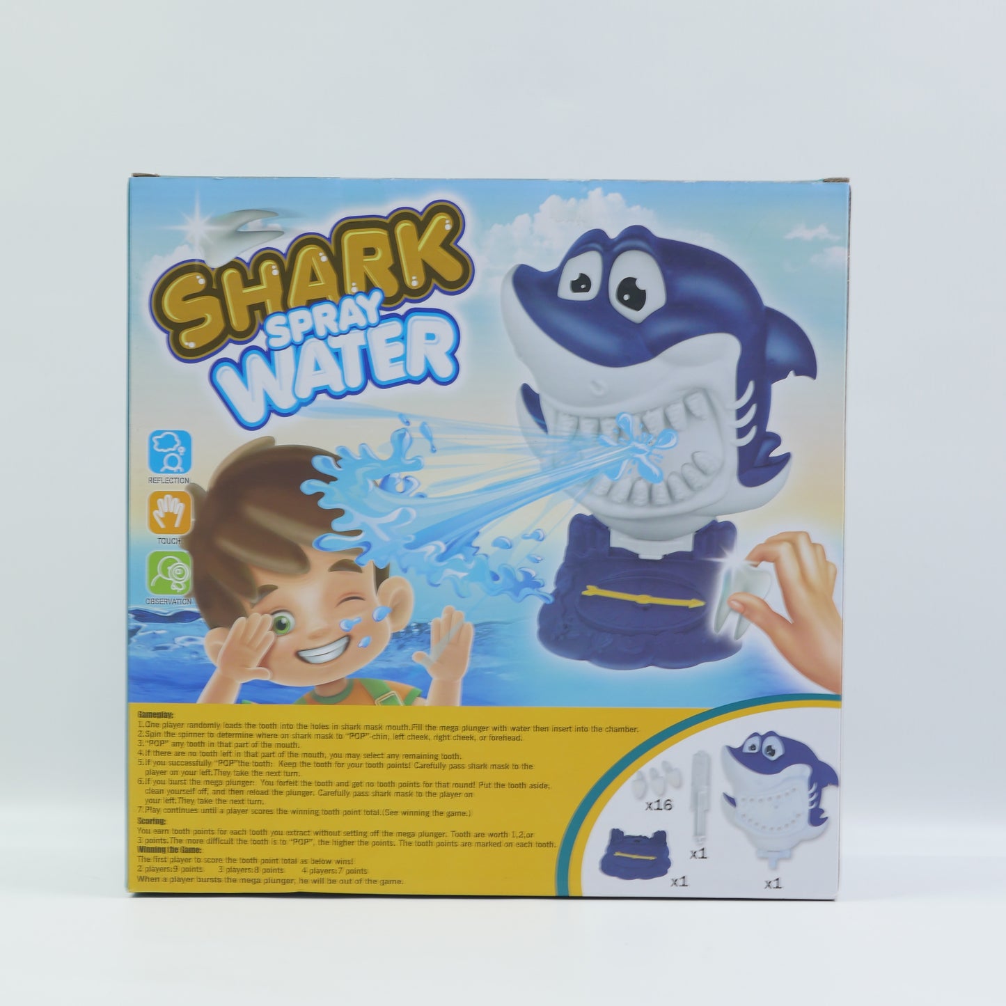 Water Spray Shark Game for Kids