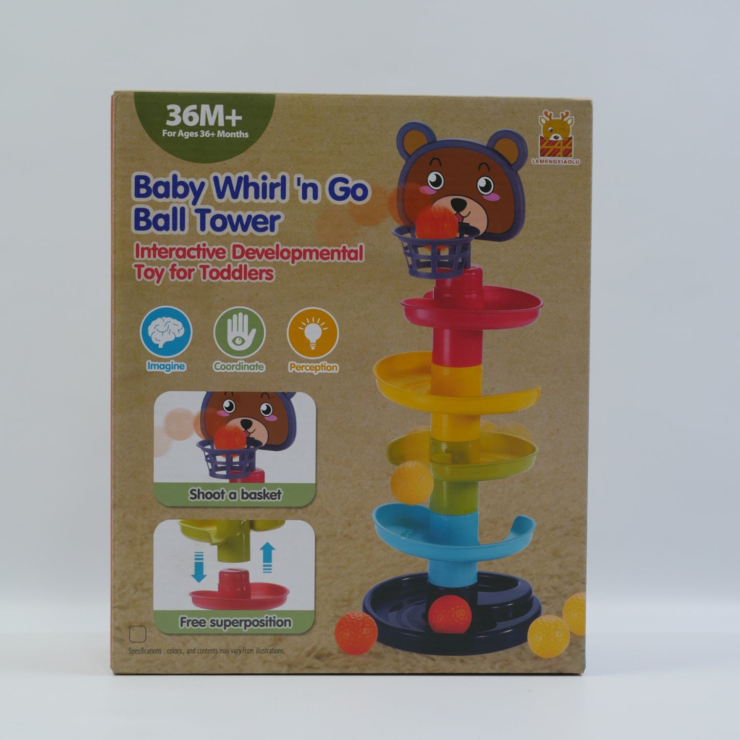 Whirl 'n Go Rolling Ball Tower - Age 36M+