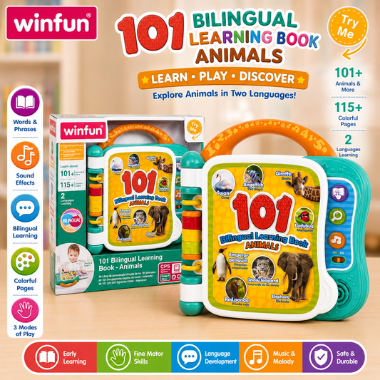 Winfun 101 Bilingual Learning Book