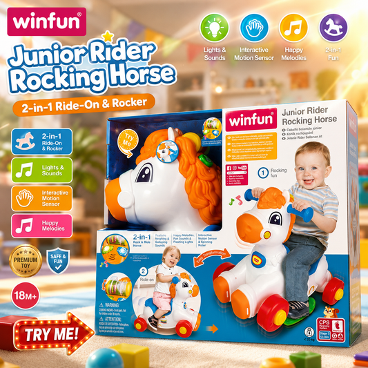 Winfun 2 In 1 Rocking Horse