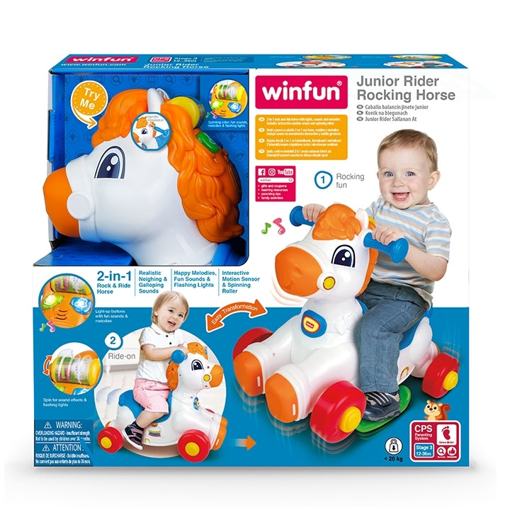 Winfun 2 In 1 Rocking Horse