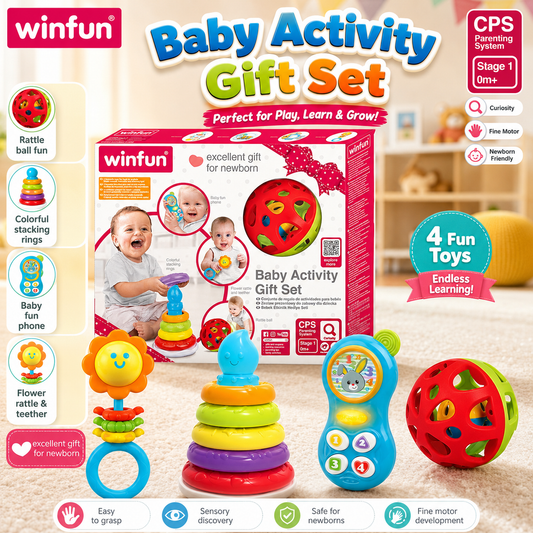 Winfun Baby Activity Gift Set
