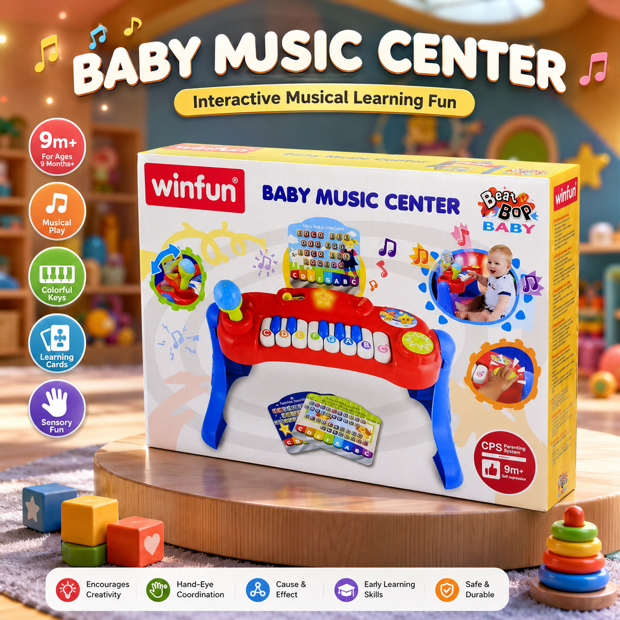 Winfun Baby Music Center Piano