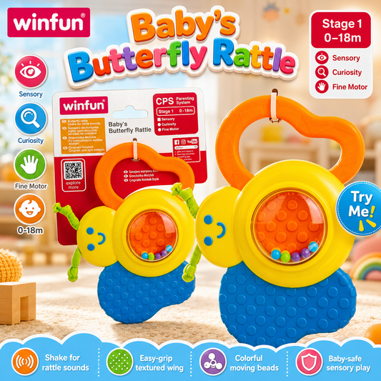 Winfun Butterfly Rattle