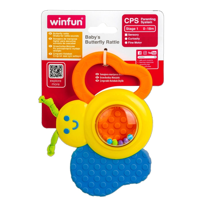 Winfun Butterfly Rattle