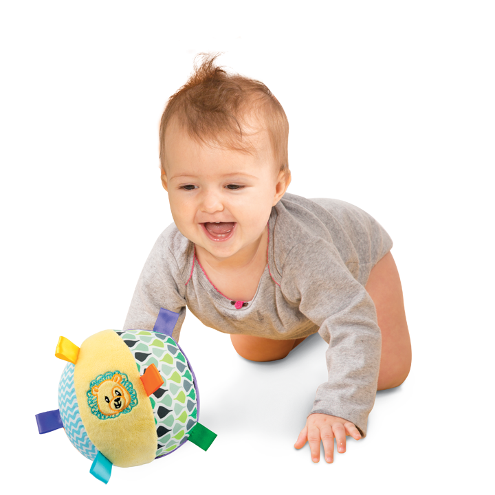 Winfun Caesar The Lion Soft Rattle Ball