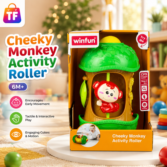 Winfun Cheeky Monkey Activity Roller