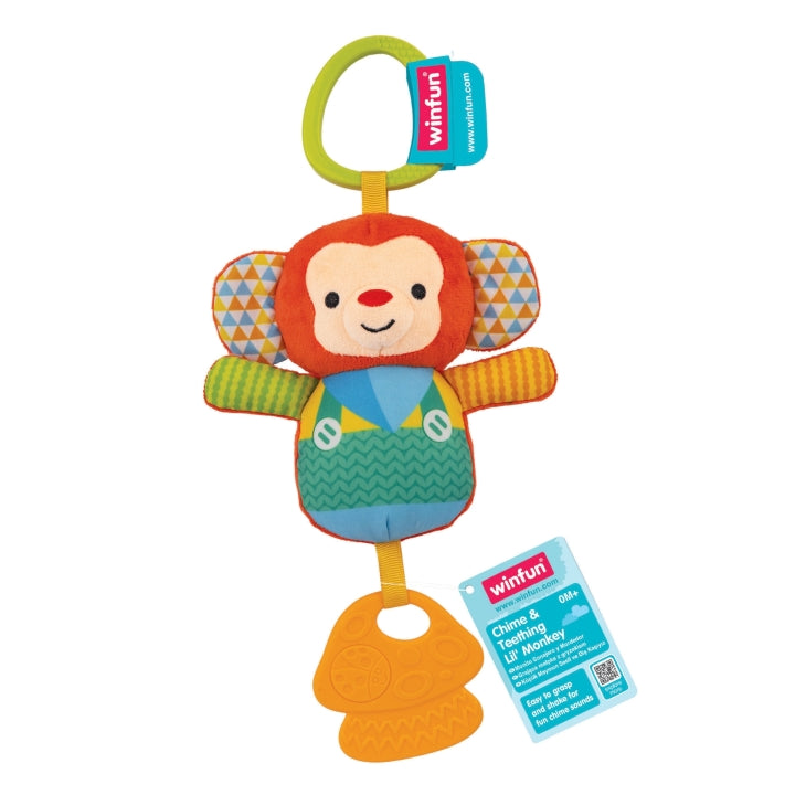 Winfun Chime Teething Lil Monkey