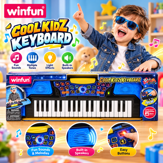 WinFun Cool Kidz Musical Keyboard with 37 Keys