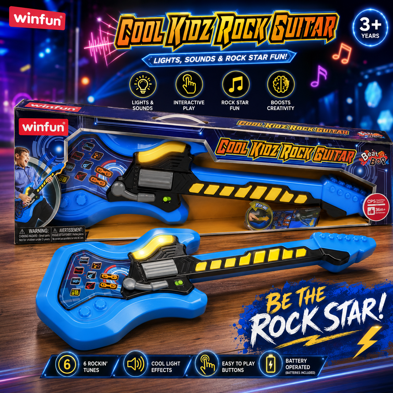 Winfun Cool Kidz Rock Guitar
