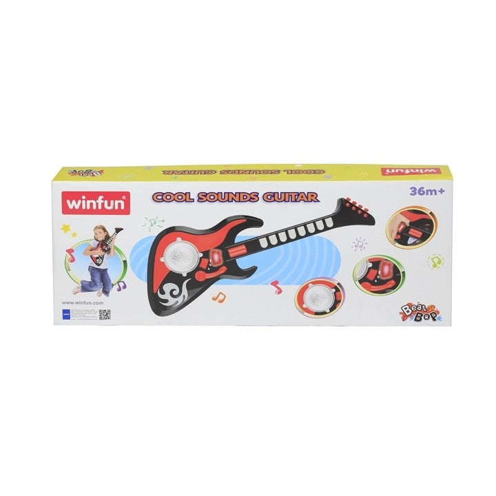 WinFun Cool Sounds Musical Guitar with 8 Keys