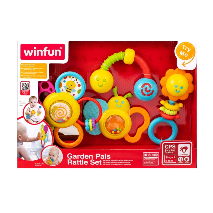 Winfun Garden Pals Rattle Set