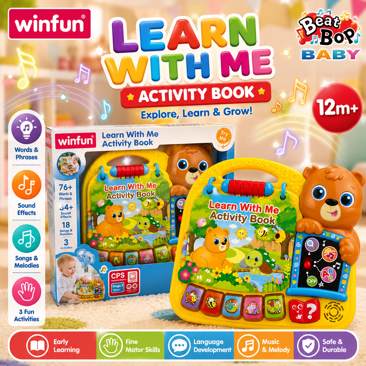 Winfun Learn With Me Activity Book