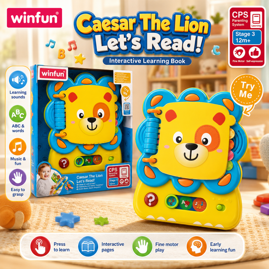 Winfun Learning Book Ceaser The Lion