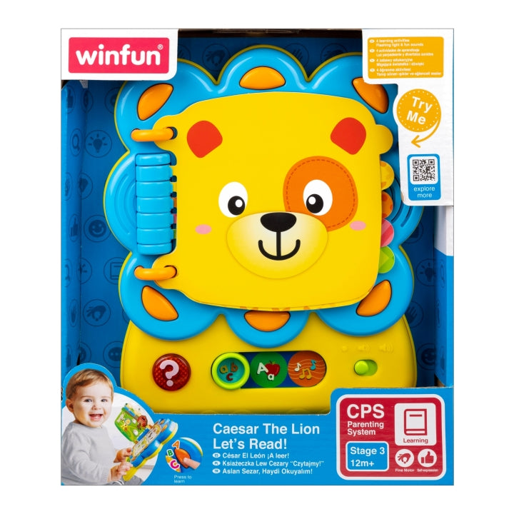 Winfun Learning Book Ceaser The Lion