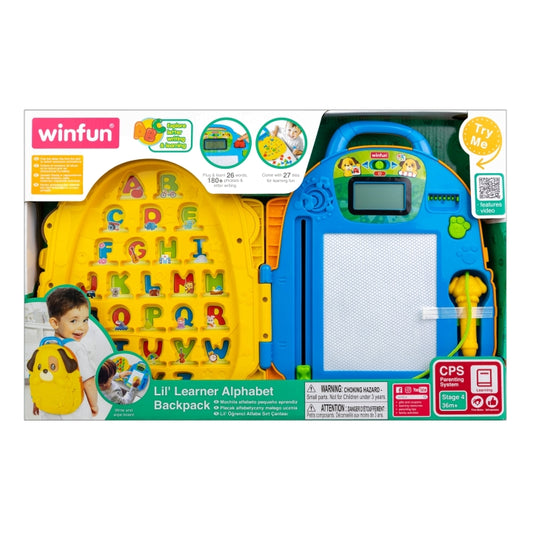 Winfun Lil Learner Alphabet Backpack