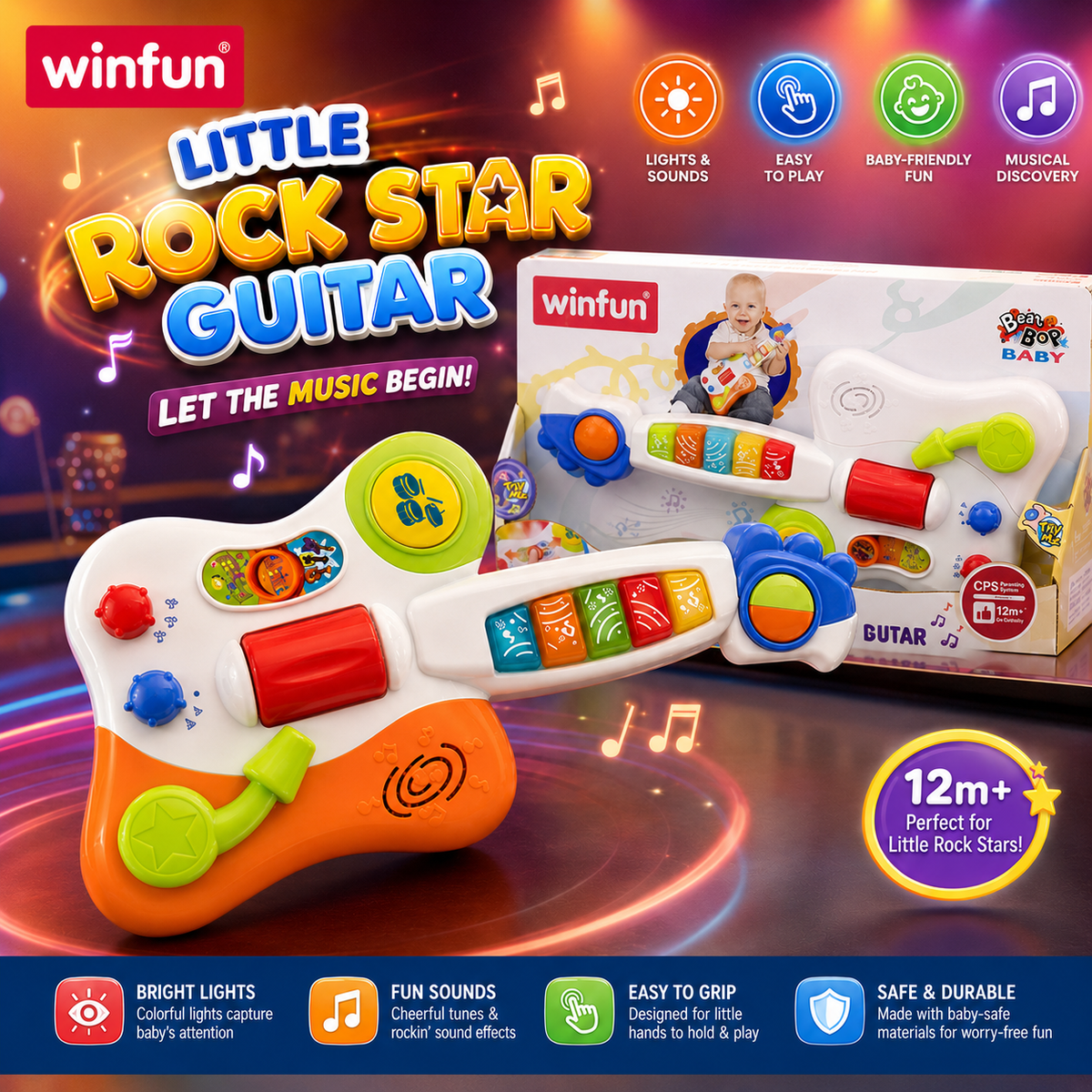 Winfun Little Rock Star Guitar