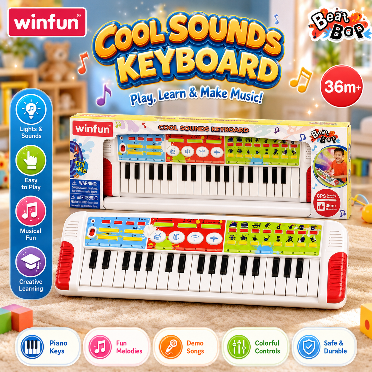 Winfun Musical Keybord Basic
