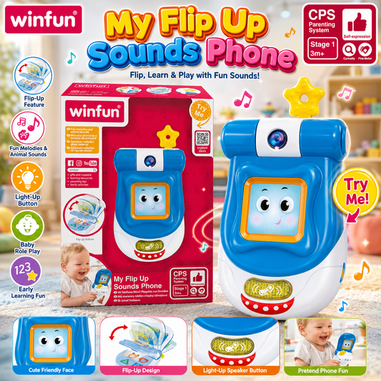 Winfun My Flip Up Sounds Phone