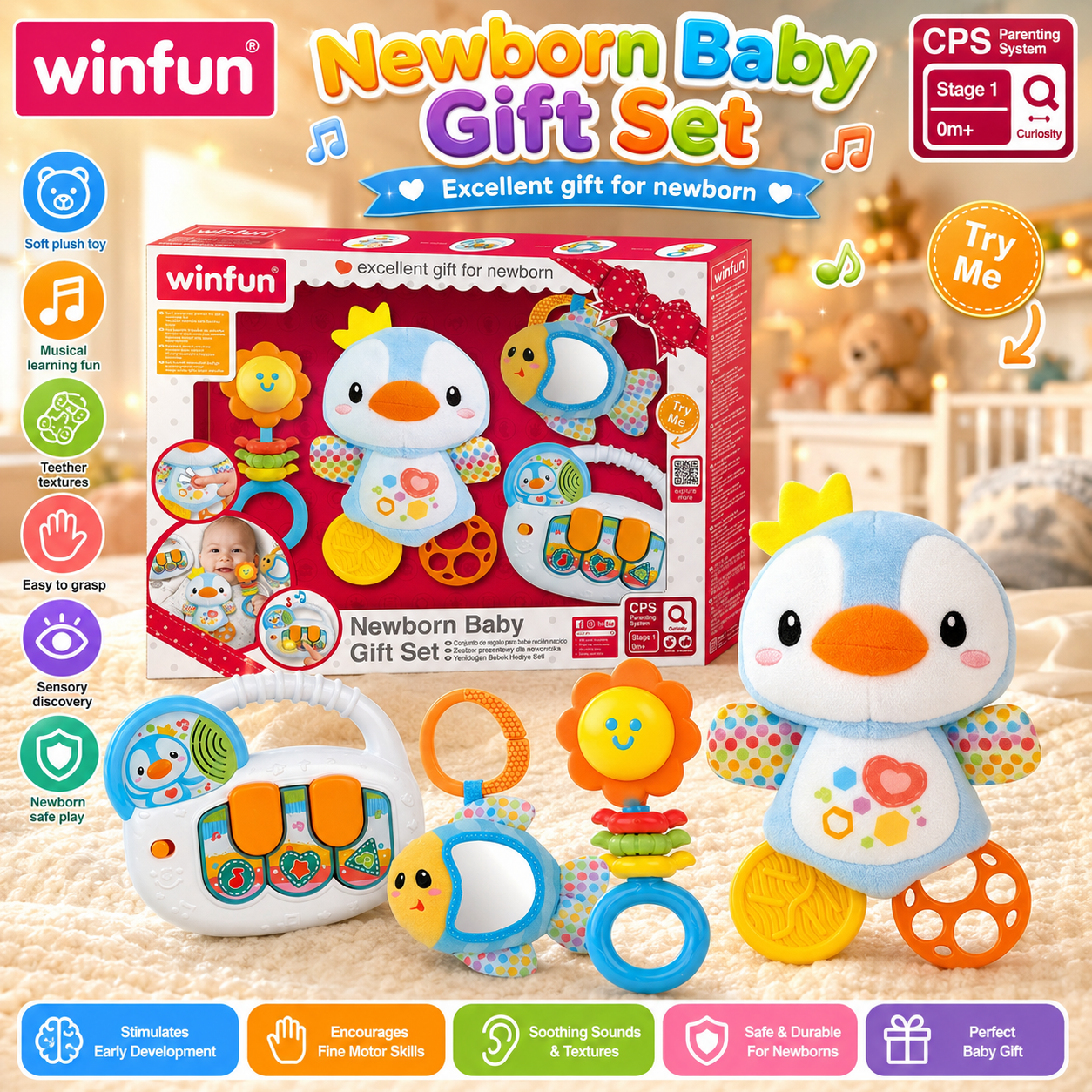 Winfun New Born Gift Set