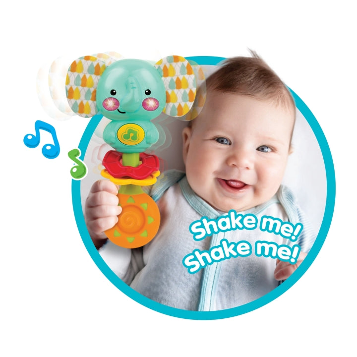 Winfun Sing With Me Rattle Elephant