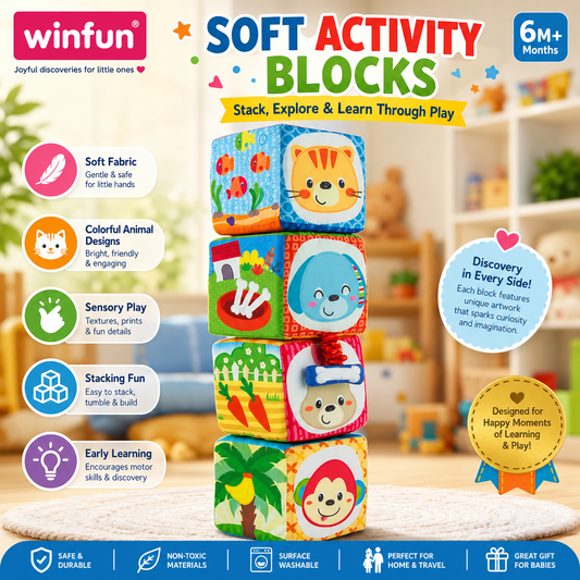 Winfun Soft Pals Blocks