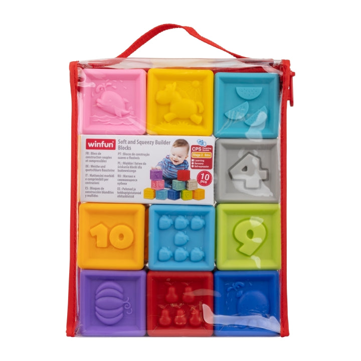 Winfun Soft Squeezy Builder Blocks