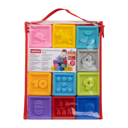 Winfun Soft Squeezy Builder Blocks