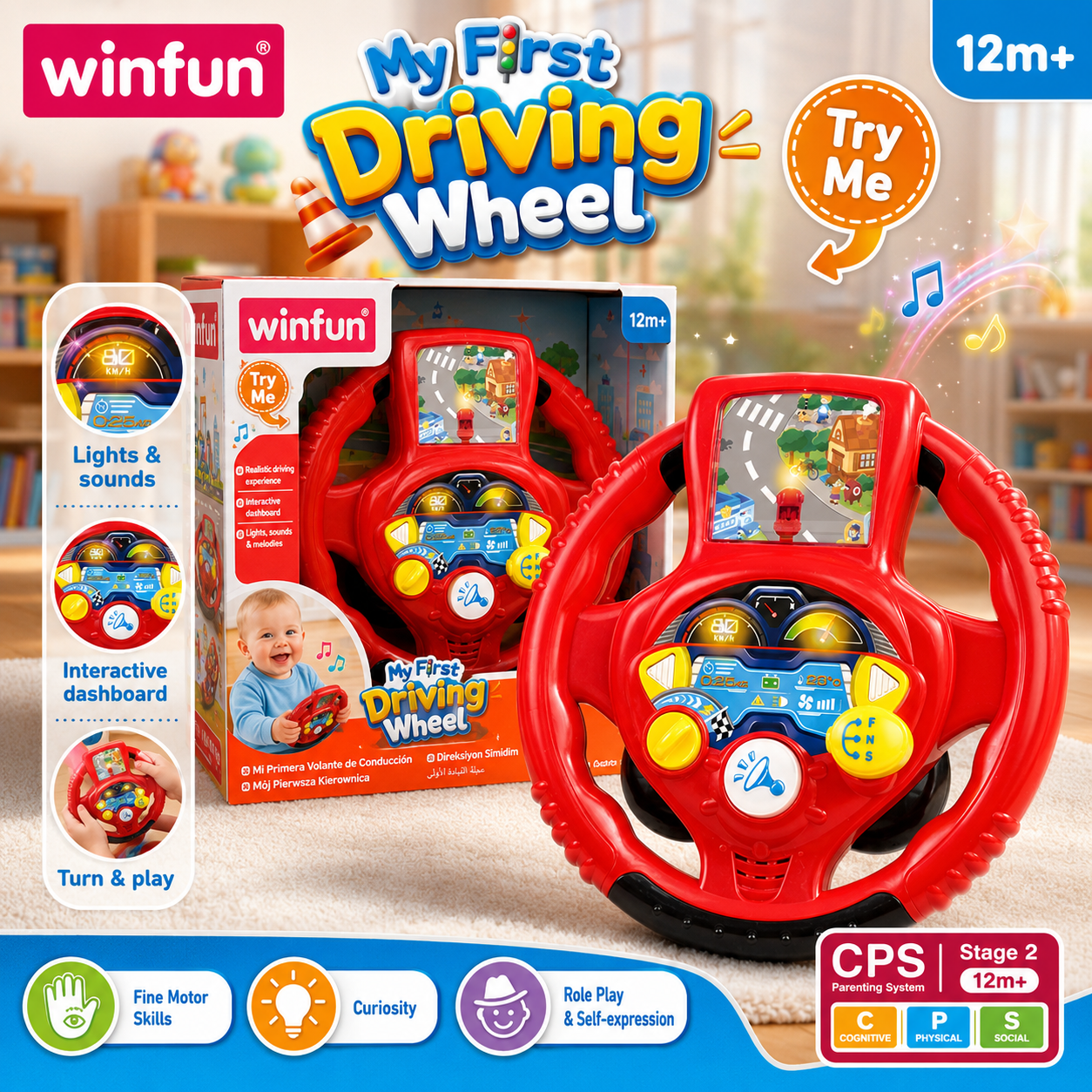 Winfun Speed Star Steering Wheel