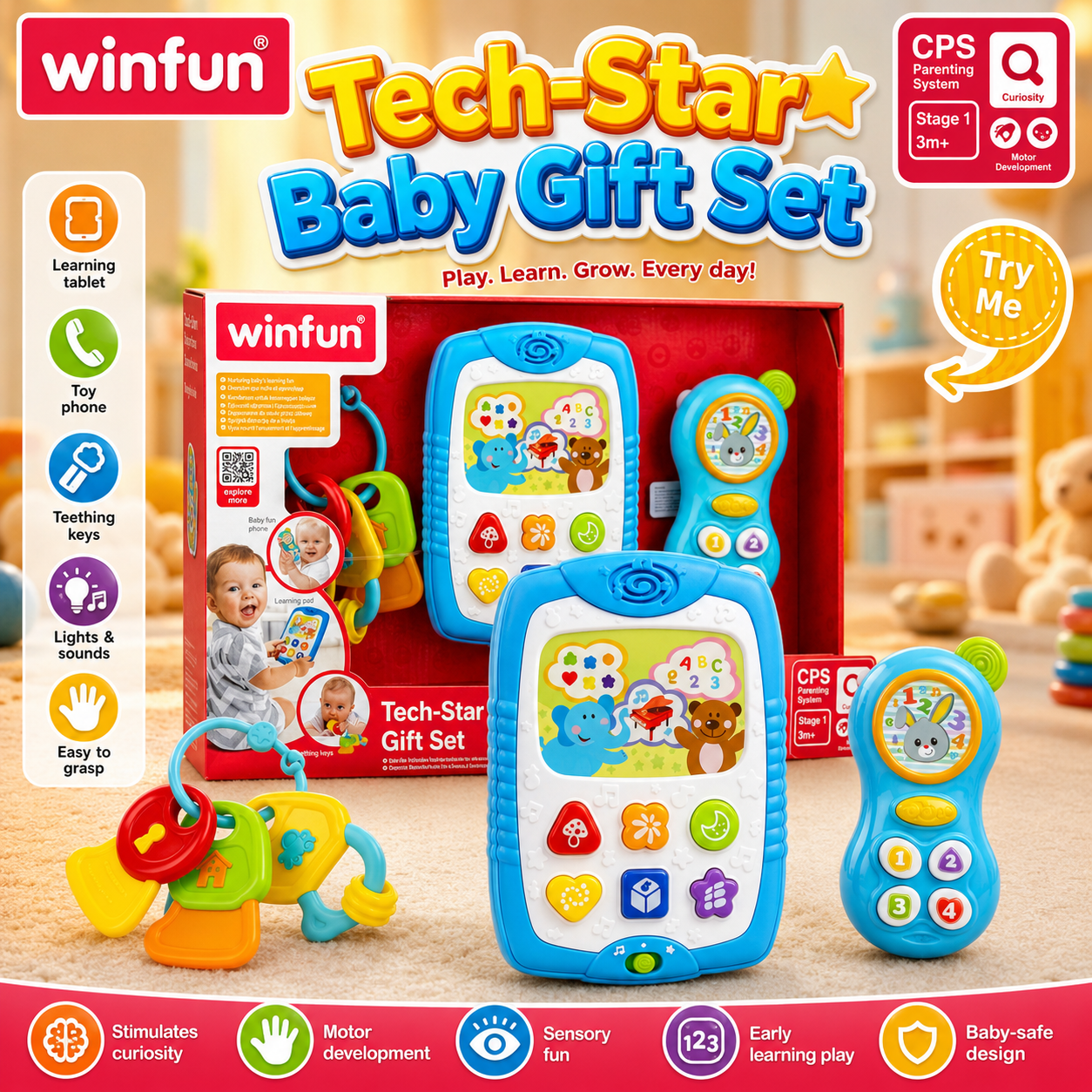 Winfun Tech Star Baby Gift Set