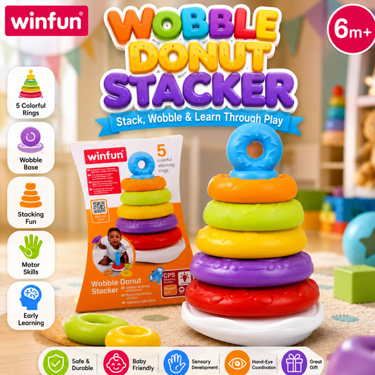 Winfun Wobble Donut Stacker