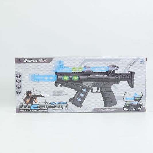 Winner P90 Musical Toy Blaster with Lights - Ages 3+
