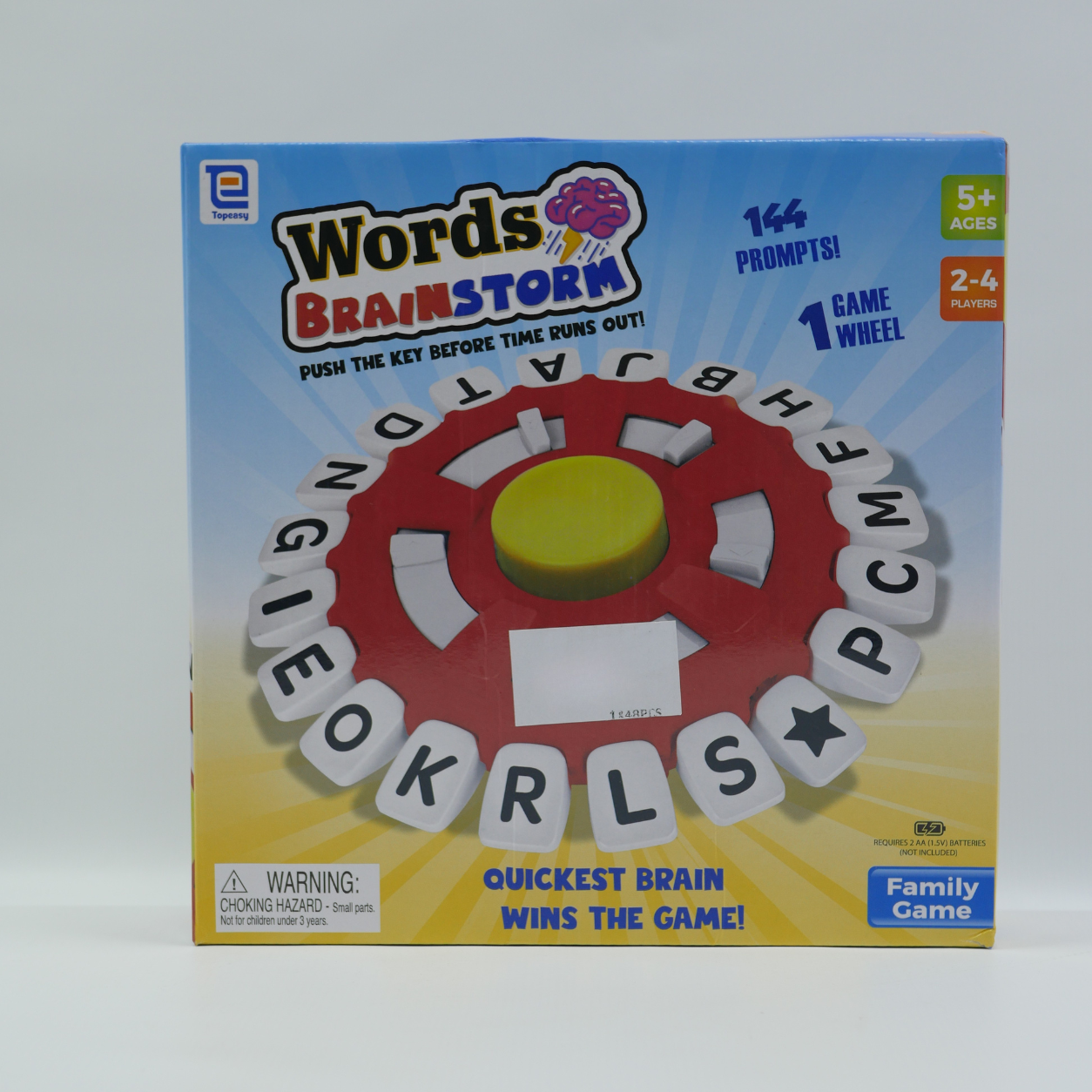 Words Brainstorm Letter Matching Game - Age 5+